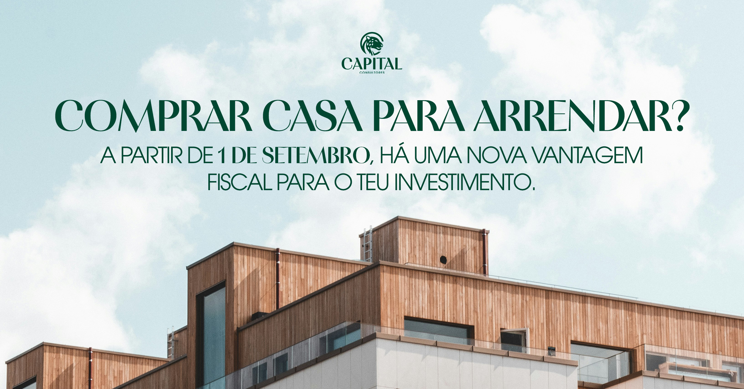 Comprar Casa para Arrendar - Nova Vantagem Fiscal