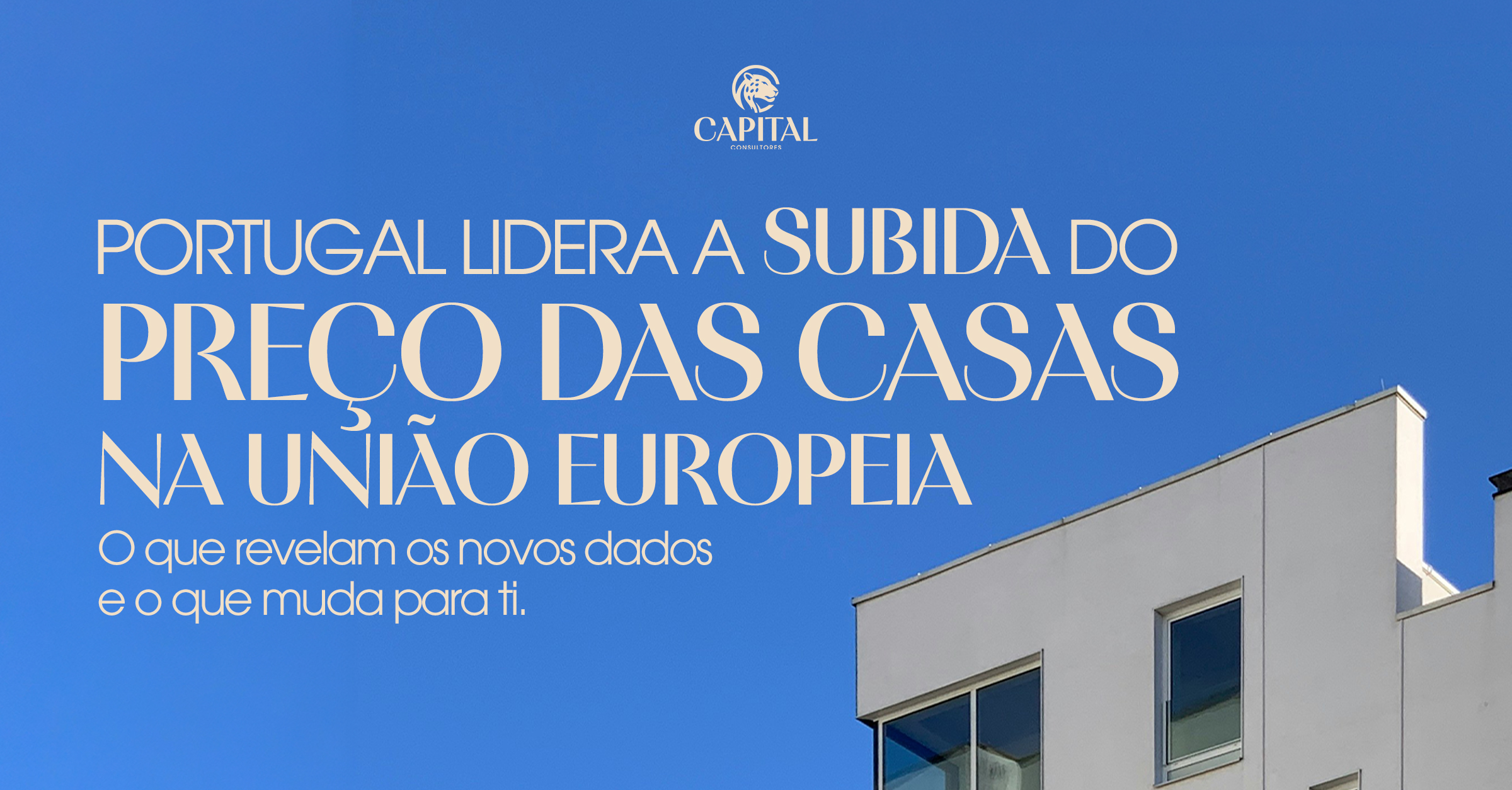 Portugal teve o maior aumento do preço das casas na UE